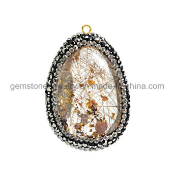 Crystal Gemstone Bead for Jewelry Pendant